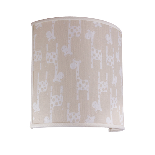 Difusor infantil de 20x20cm tela nórdica jirafas